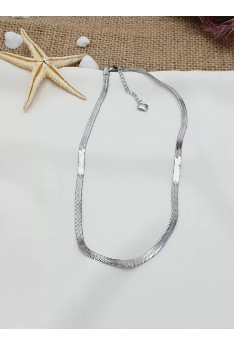 Çelik İtalyan Zinciri Kolye 60cm