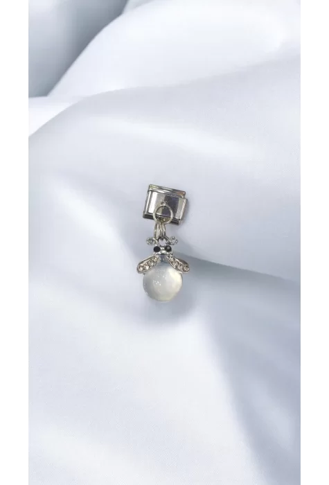 Damla Detaylı Sallantılı İtalyan Charm