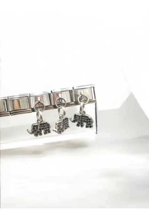Fil Detaylı Sallantılı İtalyan Charm