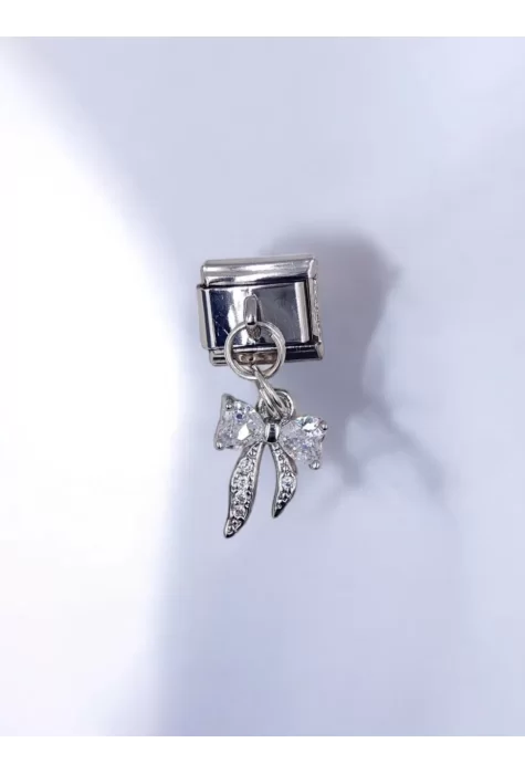 Fiyonk Detaylı Sallantılı İtalyan Charm