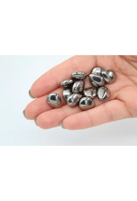 Flat Drop Boncuk Koyu Gri 25gr
