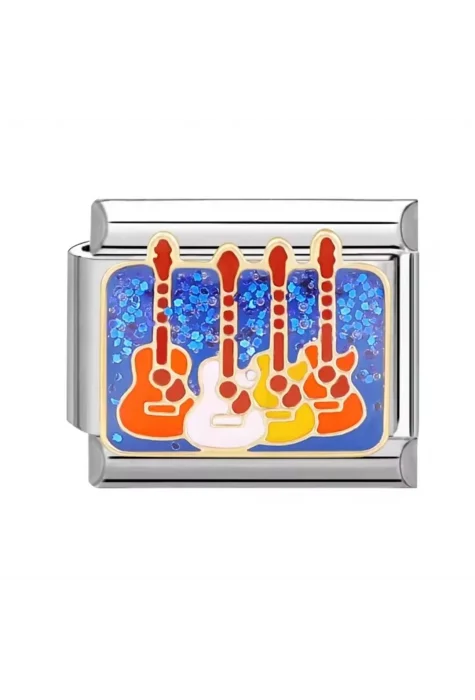 Gitar Desenli İtalyan Charm M2