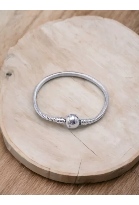 Halkalı Düz Charm Bileklik