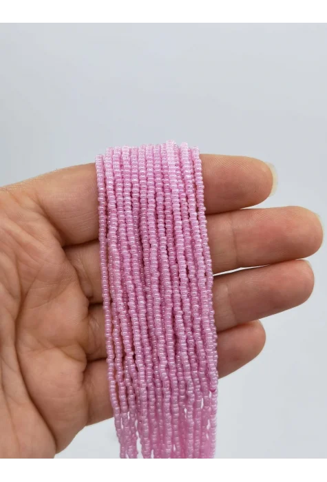 İpe Dizili İnci Pembe