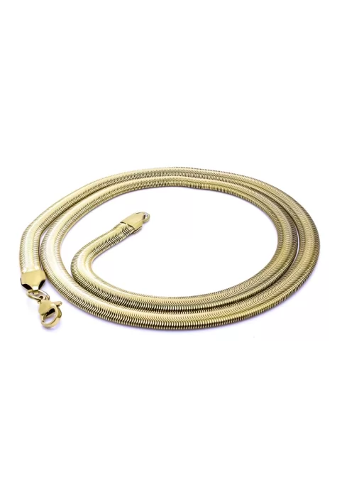 İtalyan Çelik Kolye 2Mm X 6Mm