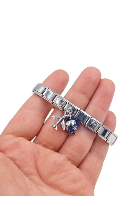 İtalyan Charm Bileklik + 3 Charm M2