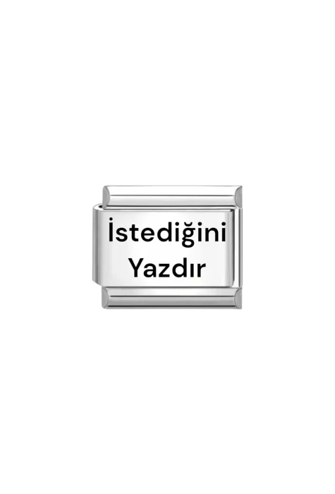 İtalyan Charm İstediğini Yazdır