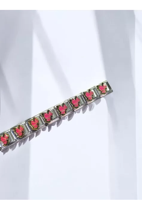 Kelebek Detaylı İtalyan Charm