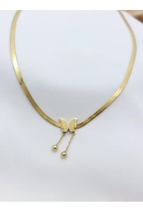 Kelebek Model Kolye