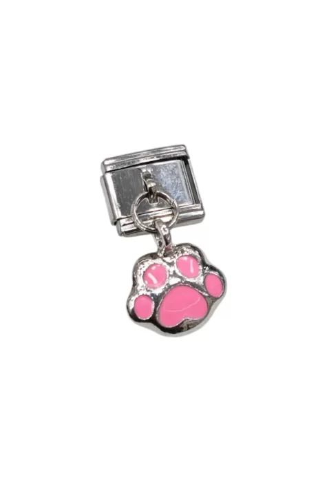 Pembe Pati İtalyan Charm Sallantılı
