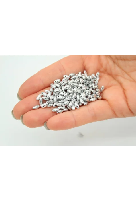 Rice Boncuk Kaplama Gümüş 25gr