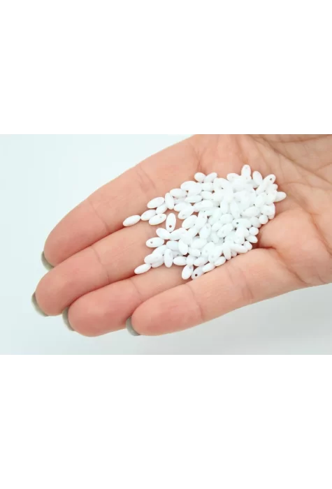 Rice Boncuk Mat Beyaz 25gr