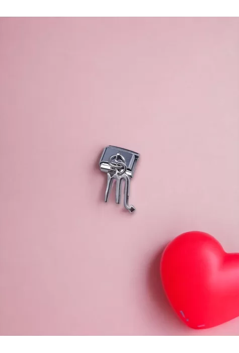 Sallantılı Akrep Burcu Charm Gümüş Renk