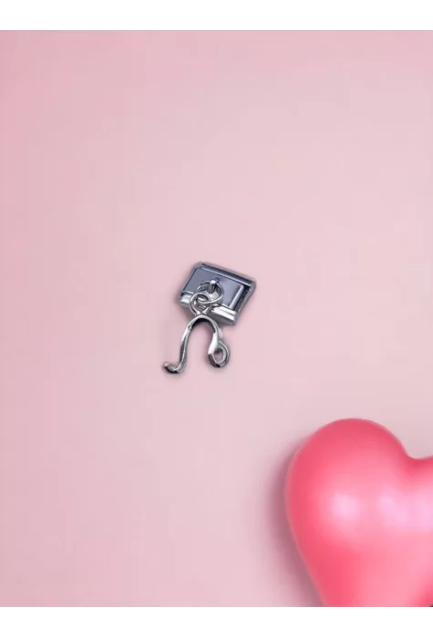 Sallantılı Aslan Burcu Charm Gümüş Renk