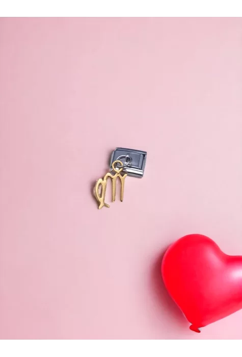 Sallantılı Başak Burcu Charm Sarı Renk