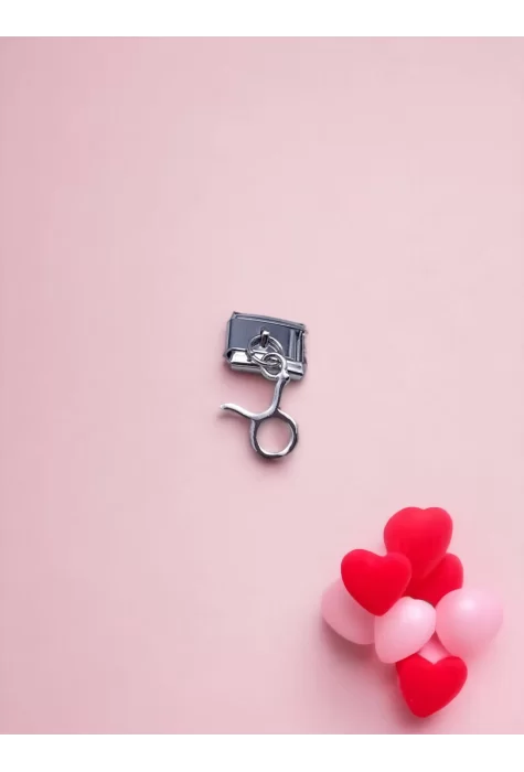 Sallantılı Boğa Burcu Charm Gümüş Renk