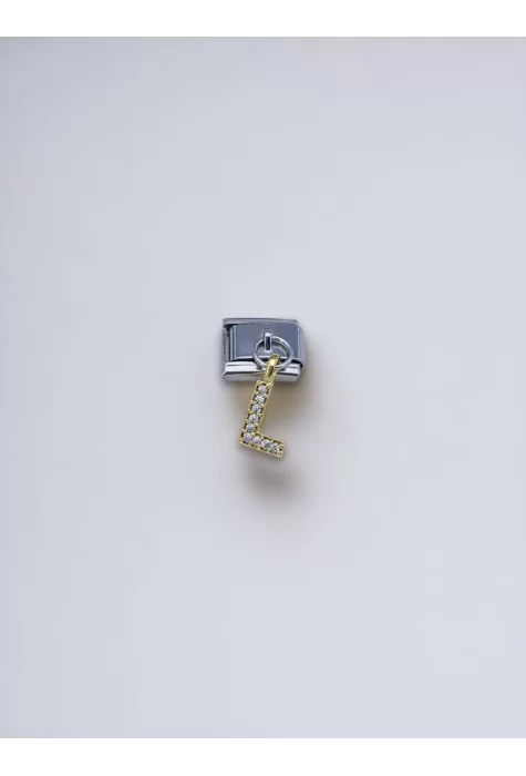 Sallantılı Harf Charm L Sarı Renk