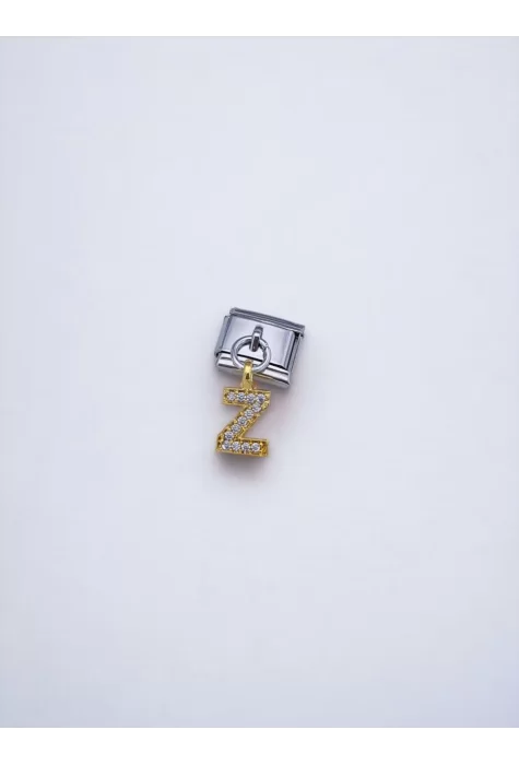 Sallantılı Harf Charm Z Sarı Renk