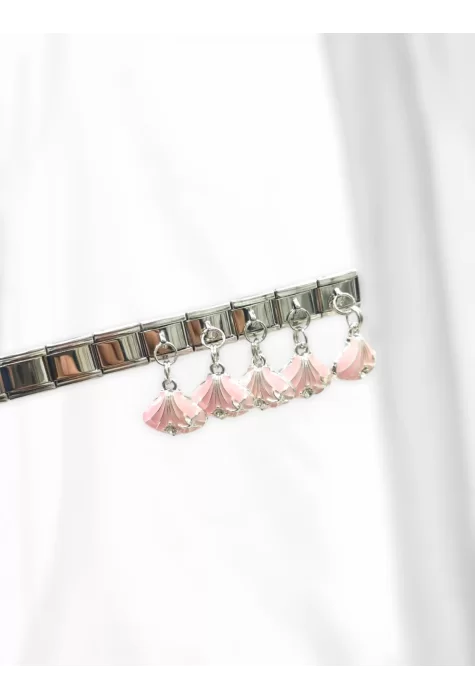 Sallantılı İstiridye Detaylı İtalyan Charm