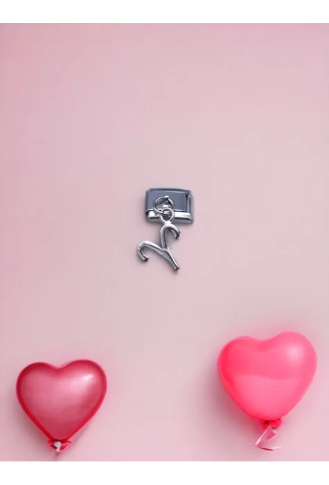 Sallantılı Koç Burcu Charm Gümüş Renk