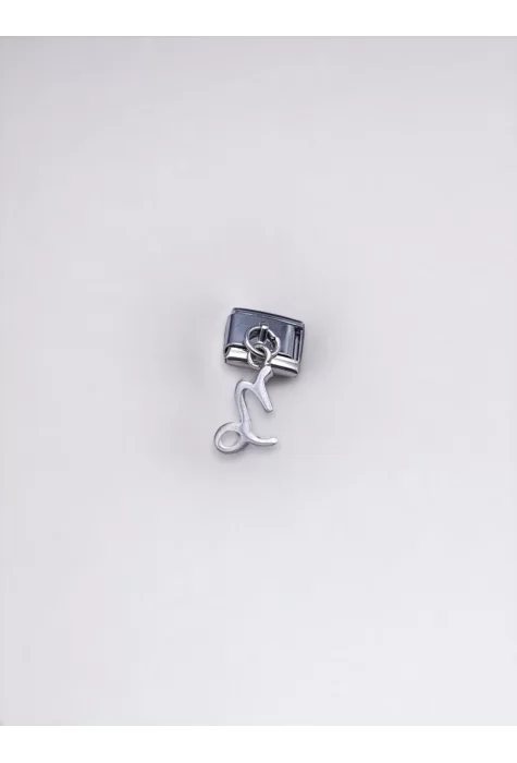 Sallantılı Oğlak Burcu Charm Gümüş Renk