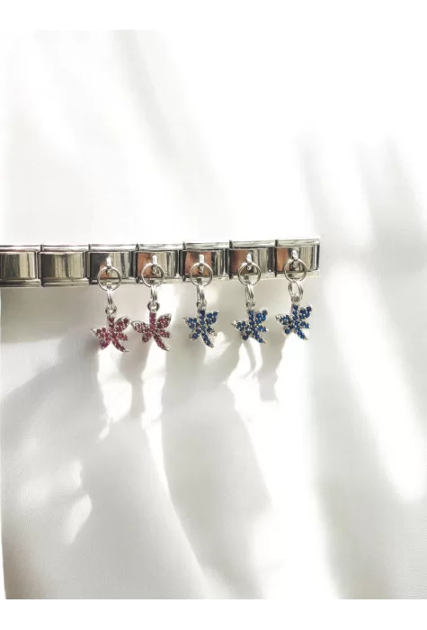 Sallantılı Yusufçuk Detaylı İtalyan Charm