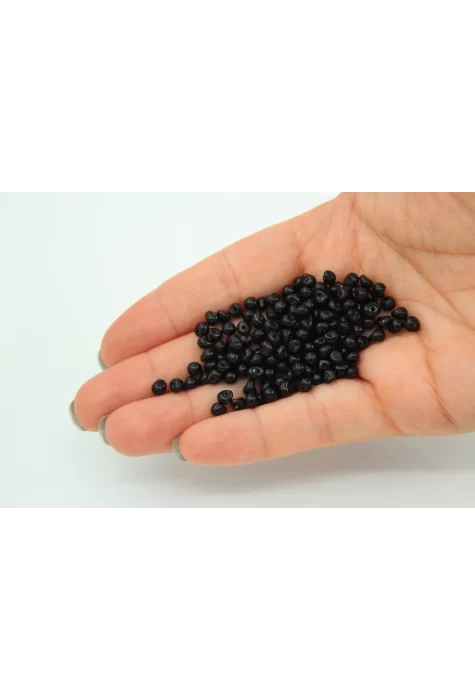 Small Drop Boncuk Siyah 25gr
