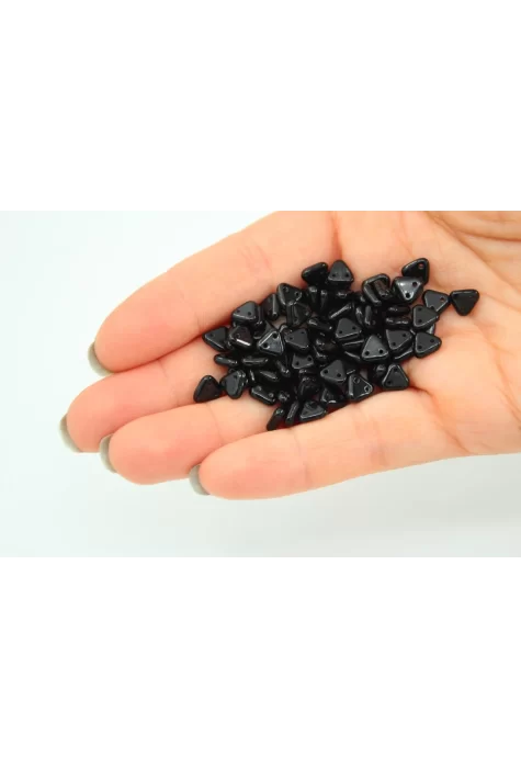 Triangle Boncuk Siyah 25gr