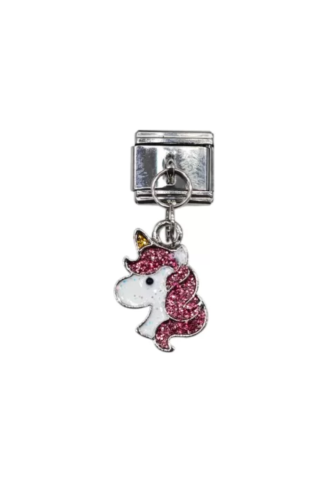 Unicorn Desenli İtalyan Charm