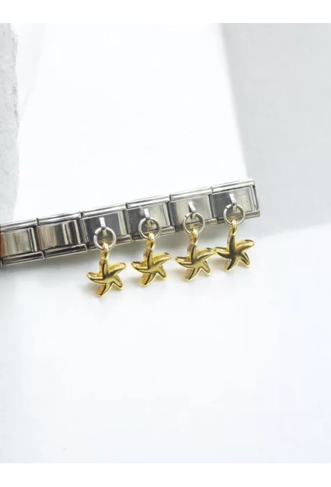 Yıldız Detaylı İtalyan Charm