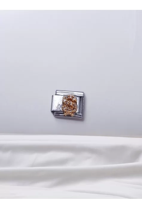 Zirkon Taşlı Harf Charm Ş