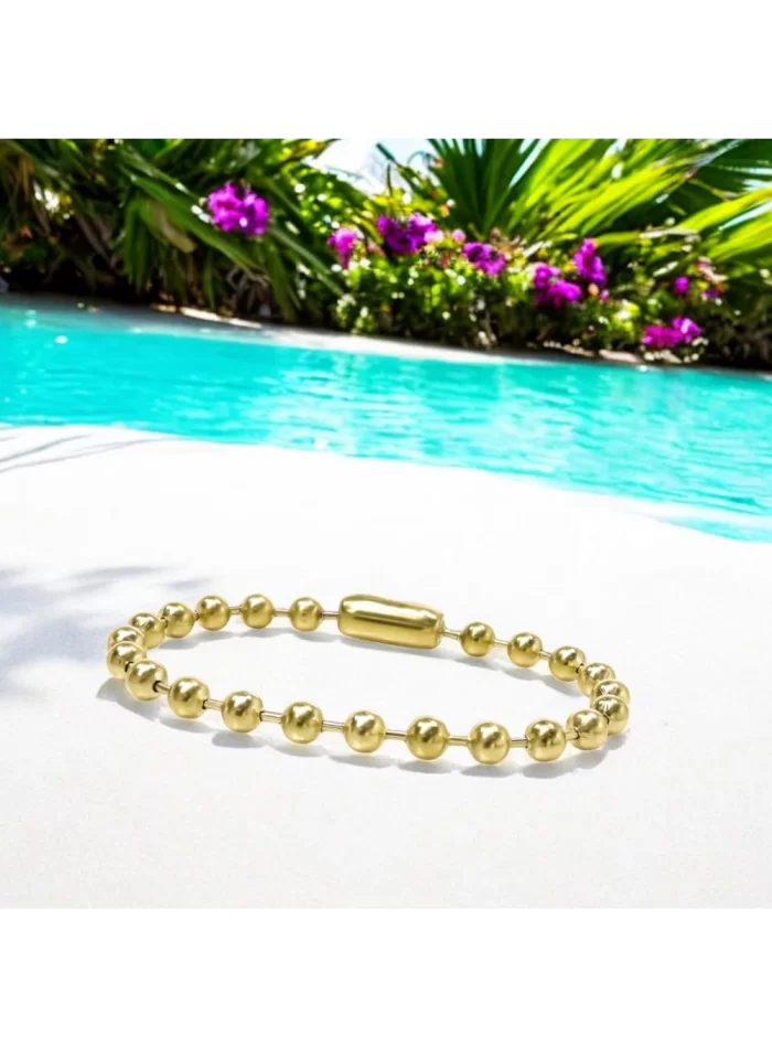 6Mm Çelik Top Zincir Bileklik