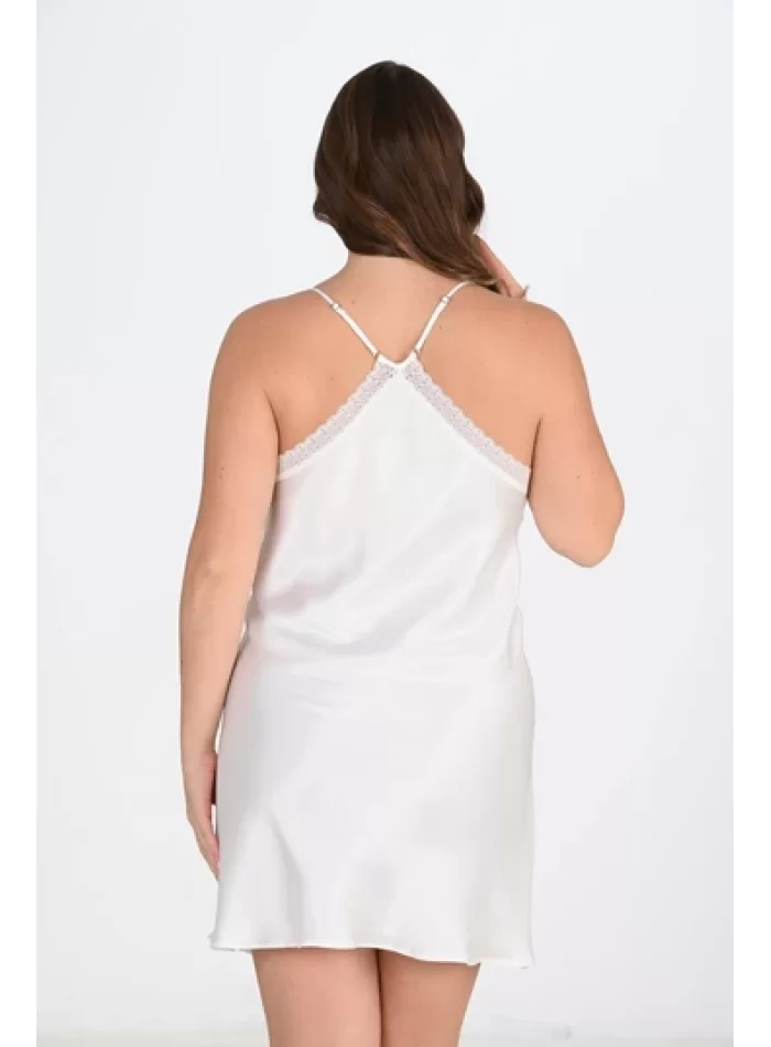 2li Beyaz-Pembe Sabahlık Takımı Bigsize 6210