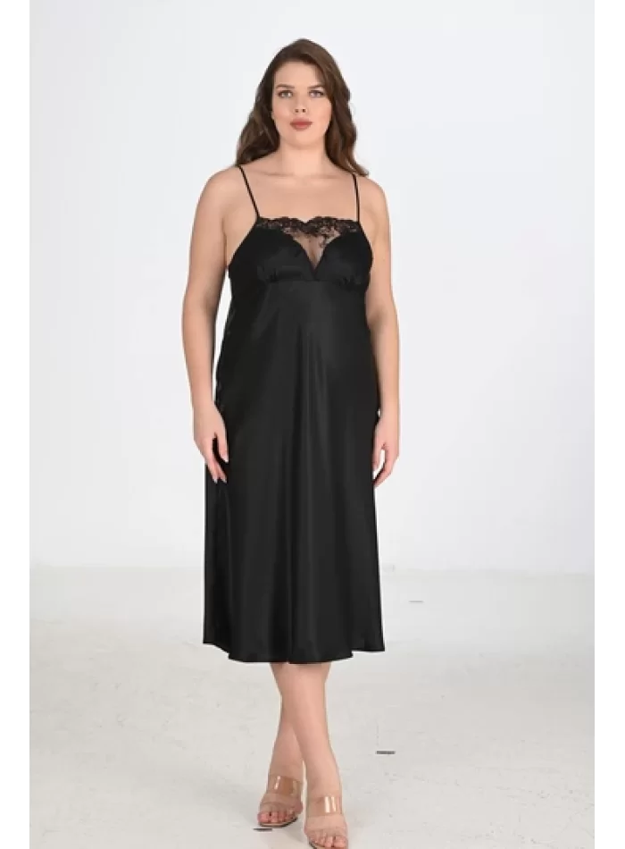 2li Siyah Sabahlık Takımı Bigsize 6221