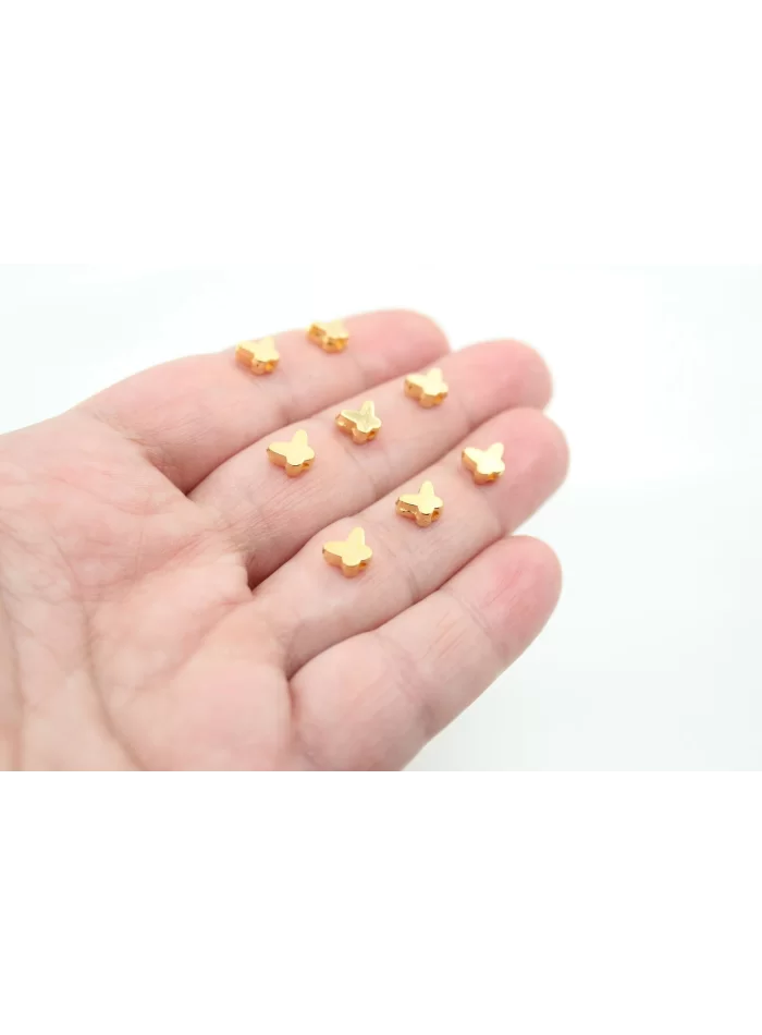 Altın Kaplama Mini Kelebek Ara Aparat 10 gr