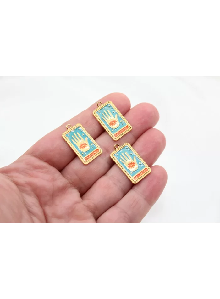 Altın Kaplama Renkli  Fortune Tarot