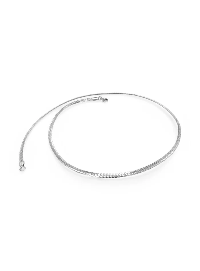 Balık Sırtı Çelik Kolye 0.8Mm