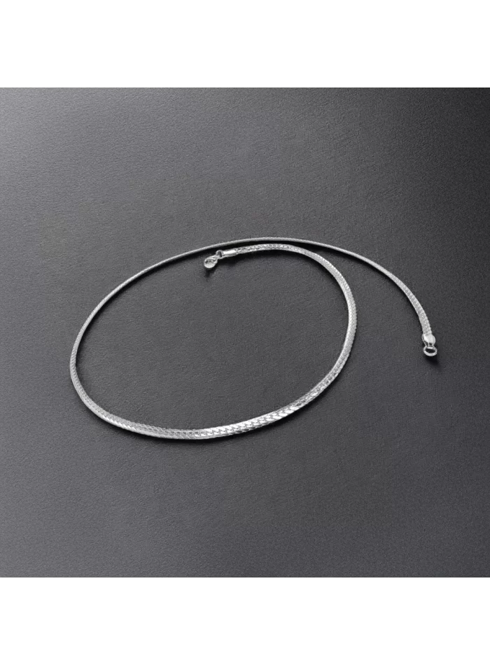 Balık Sırtı Çelik Kolye 0.8Mm