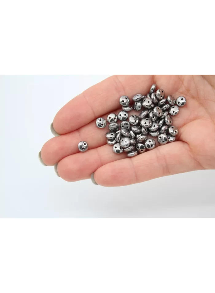 Button Boncuk Koyu Gri 25gr