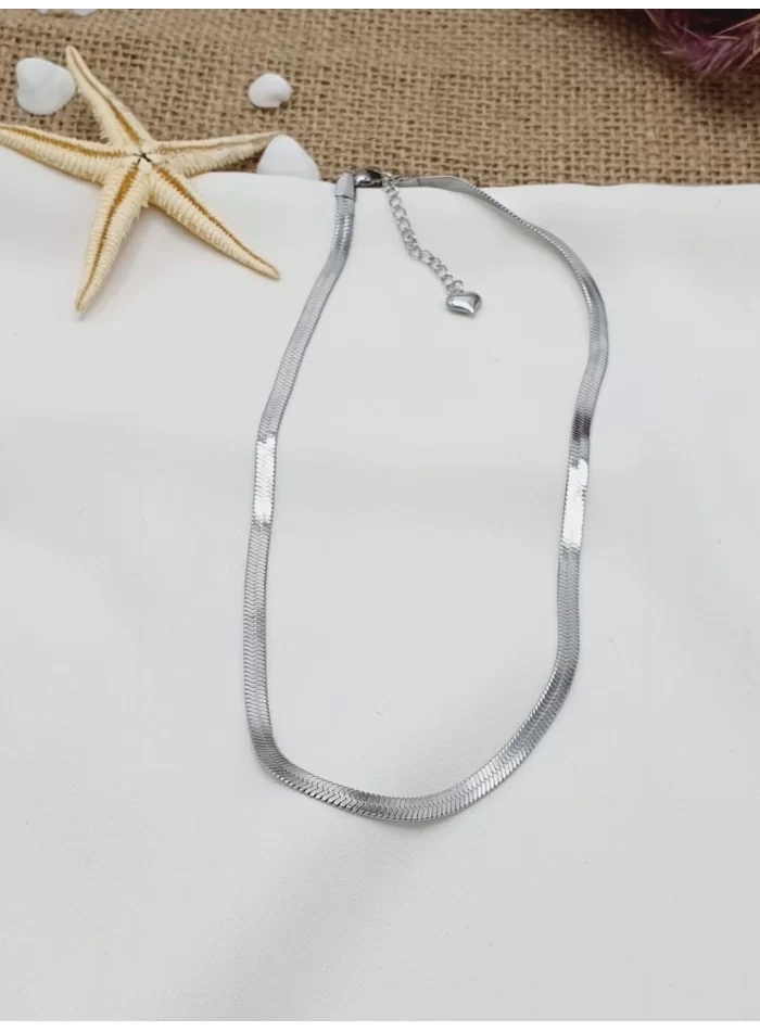 Çelik İtalyan Zinciri Kolye 60cm