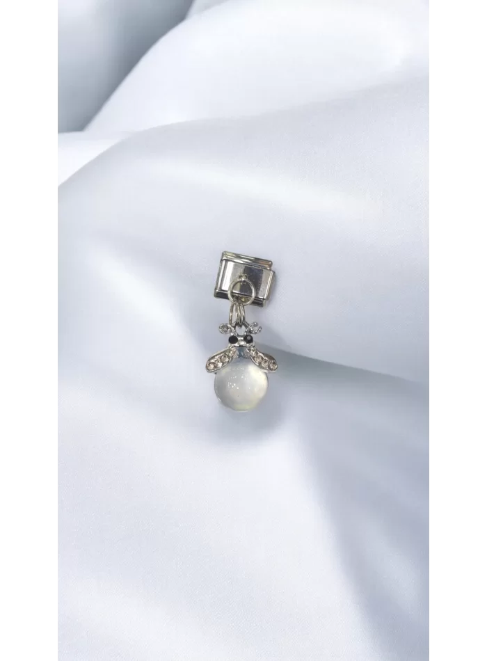 Damla Detaylı Sallantılı İtalyan Charm