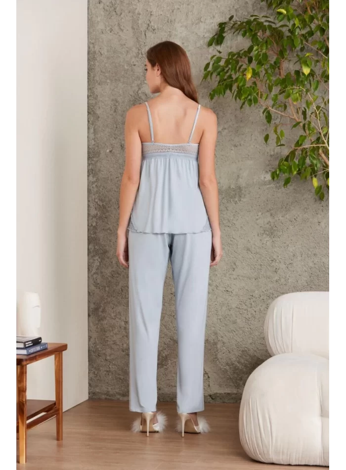 Kaliteli Şık Mist Renkli 3Lü Pijama Takımı