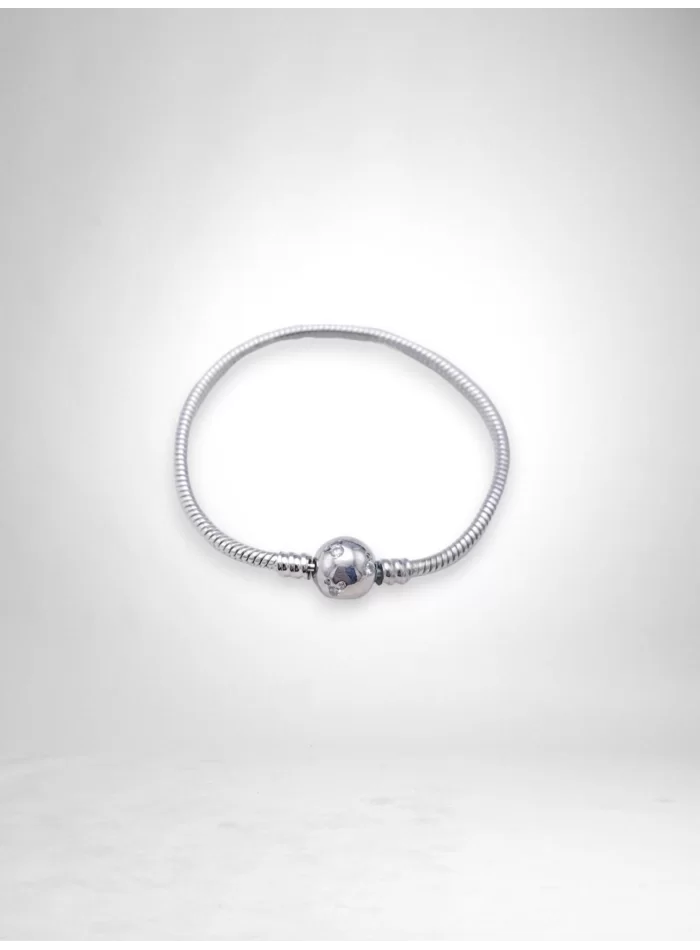 Halkalı Düz Charm Bileklik