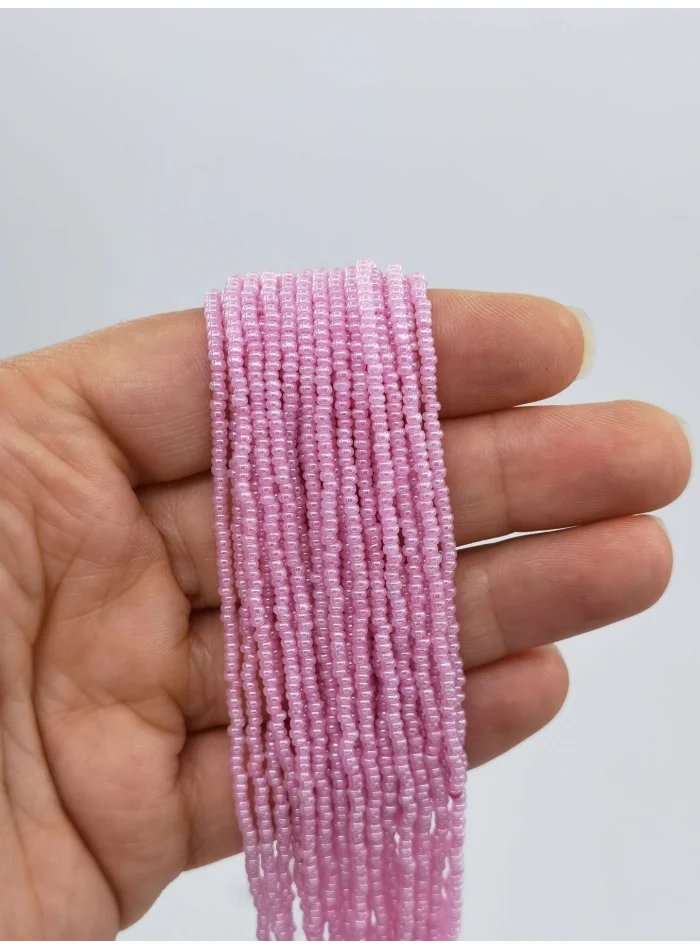 İpe Dizili İnci Pembe