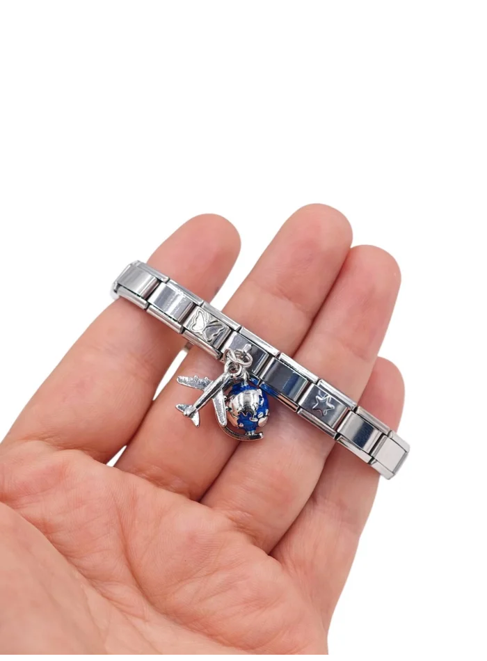 İtalyan Charm Bileklik + 3 Charm M2