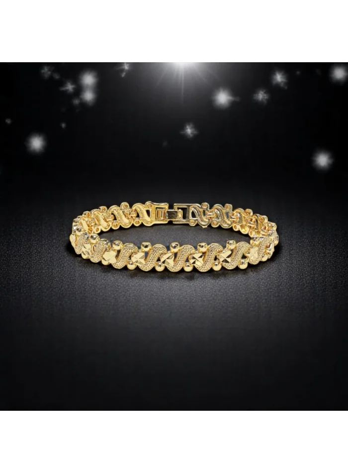 Kadın Gold Bileklik 24K Altın Kaplama