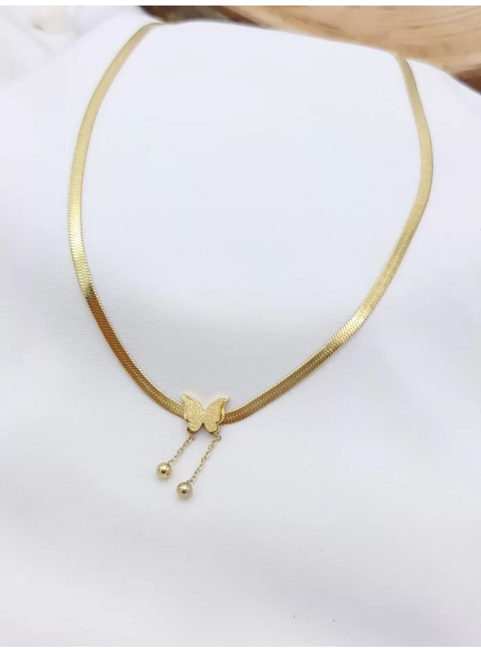 Kelebek Model Kolye