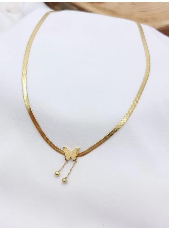 Kelebek Model Kolye