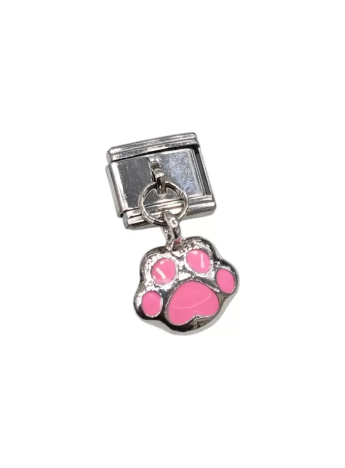 Pembe Pati İtalyan Charm Sallantılı