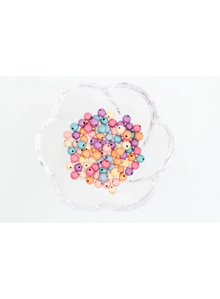 Plastik Renkli Boncuk 10gr